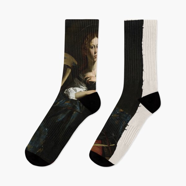 Item preview, Saint Catherine - Caravaggio's Classic Painting designed and sold by Sergey Sedunov.