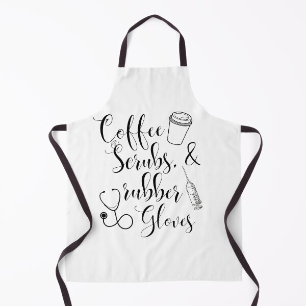 Item preview, Coffee Scrubs And Rubber Gloves, Nurse international day gift idea designed and sold by Adorable Designs.