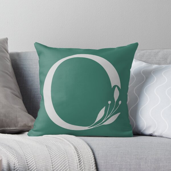 Botanical Monogram Pillow