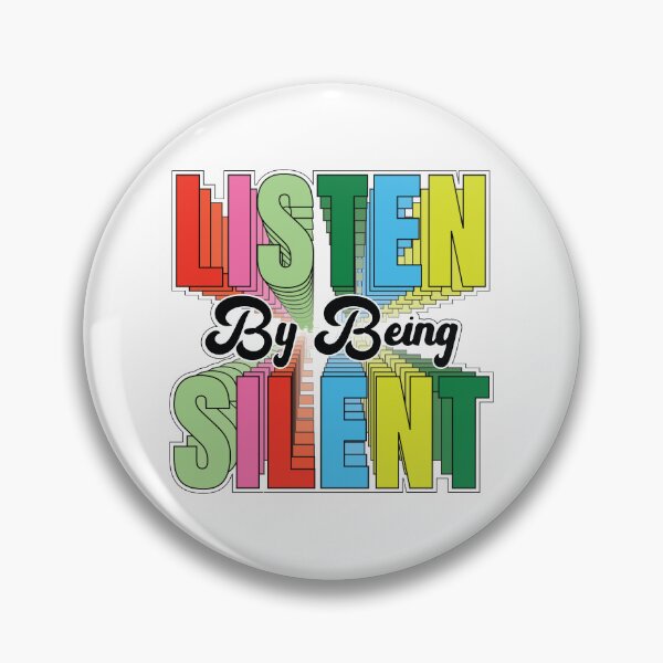 Item preview, Silent Listen Anagram - Listen by being Silent designed and sold by Harlake.