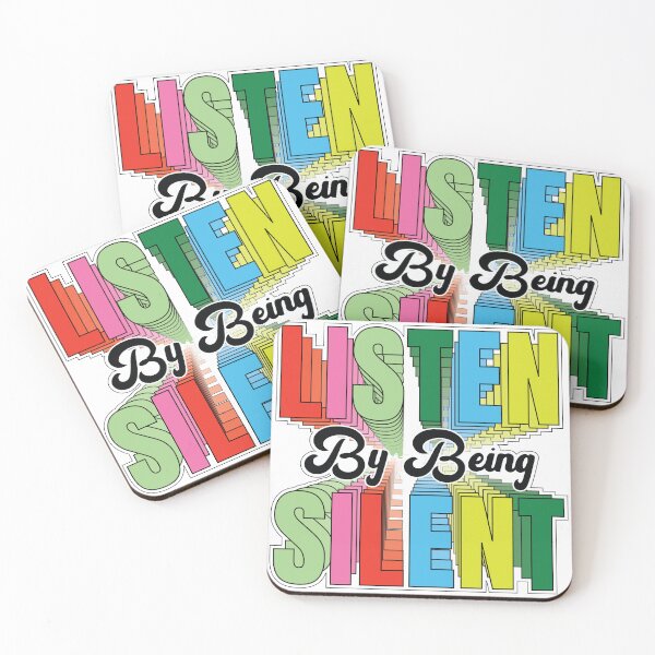 Item preview, Silent Listen Anagram - Listen by being Silent designed and sold by Harlake.
