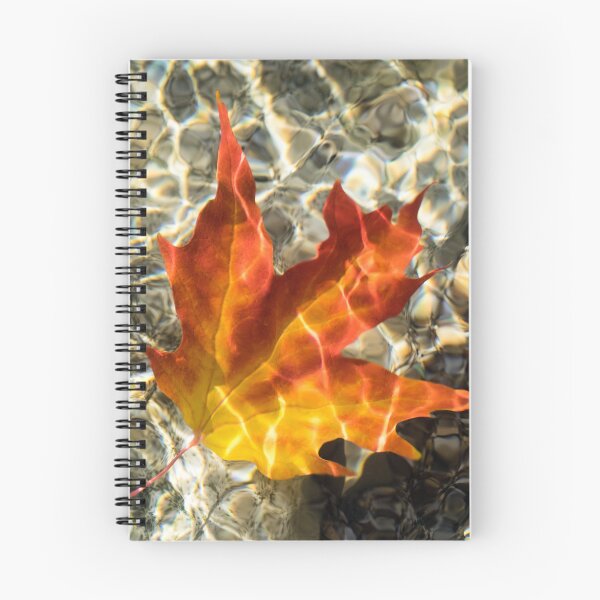 Item preview, Submersed Maple Leaf in Rich Jeweled Pattern designed and sold by Georgia Mizuleva.