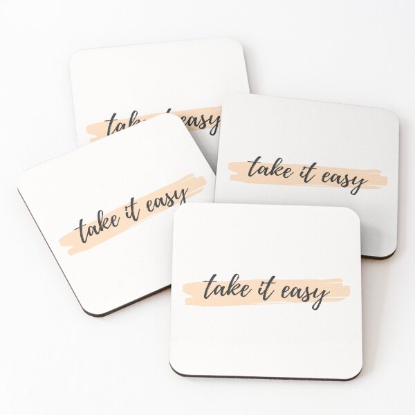 Item preview, Take It Easy Minimalistic designed and sold by ZingAndPep.