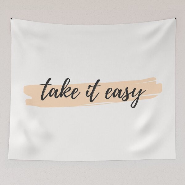 Item preview, Take It Easy Minimalistic designed and sold by ZingAndPep.