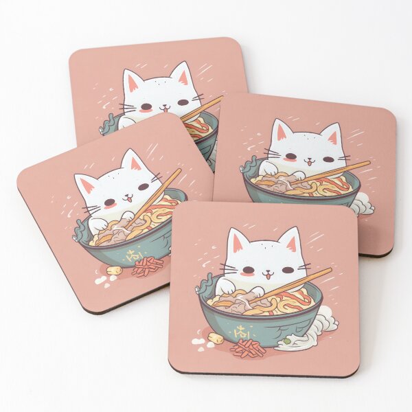 Item preview, Cute, kawaii kitten in the ramen designed and sold by Vladyslav Shestakov.