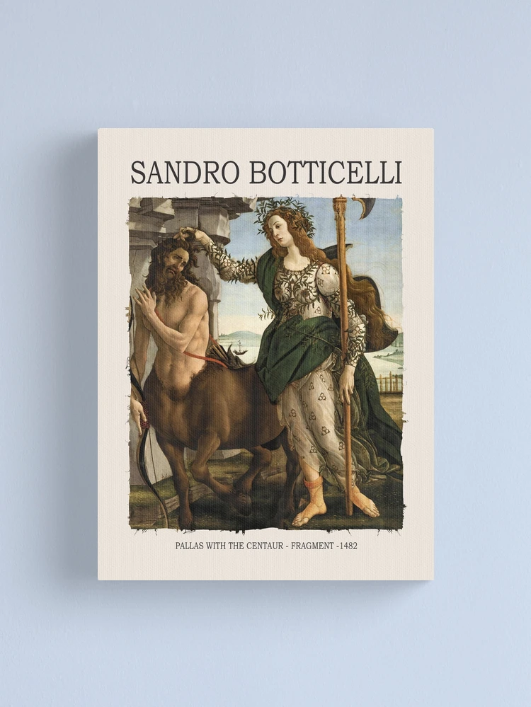 ARTCANVAS Pallas and the Centaur 1482 store Canvas Art Print by Sandro Botticelli