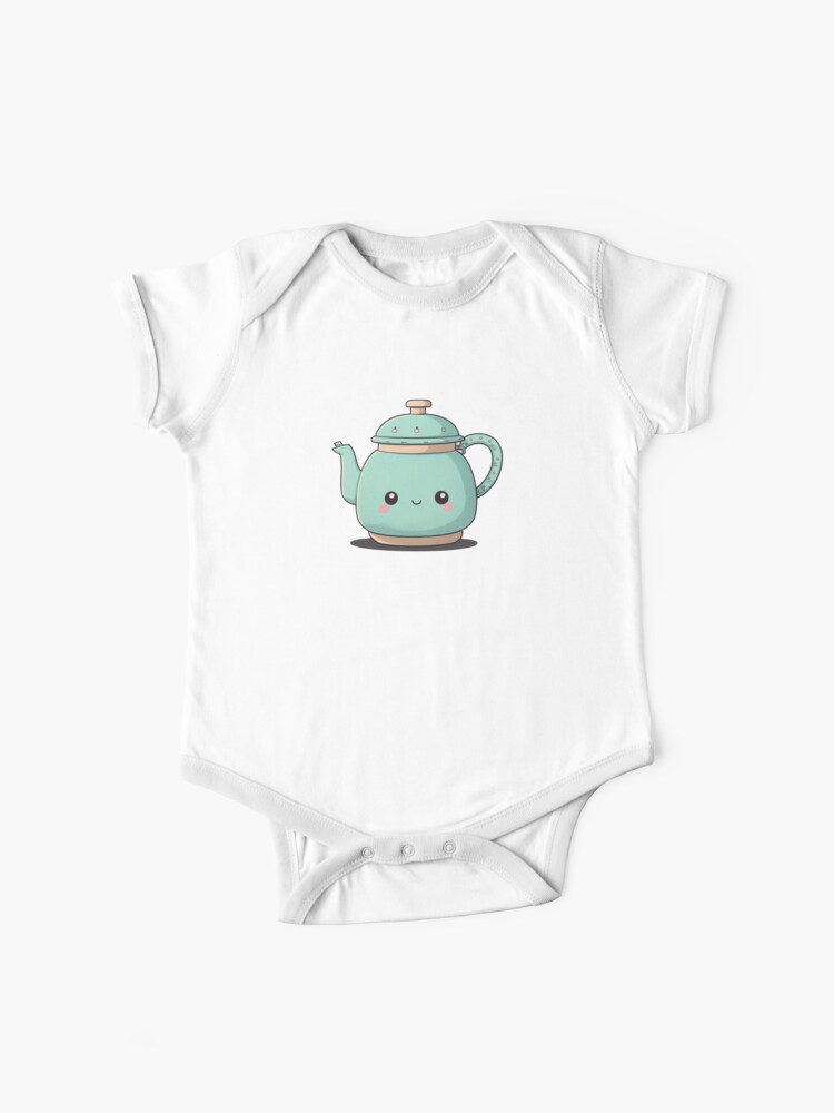 Cute Blue Tea Pot - Play Time | Sticker