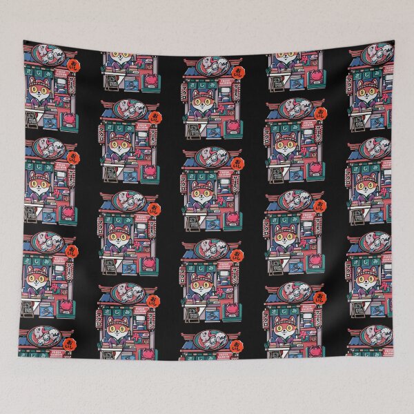 Item preview, Puesto de sashimi de gato designed and sold by MuloPops.