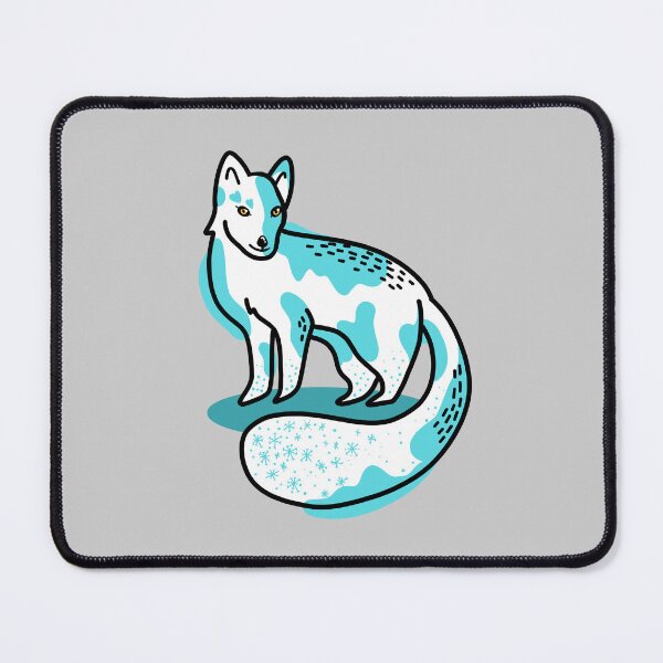 Item preview, Sly Snow Arctic Fox designed and sold by cheekyfoxart.