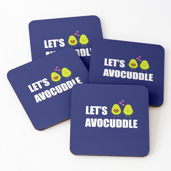 Item preview, Let's Avocuddle, avocado lover fun  designed and sold by Right-UR.