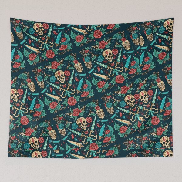 Item preview, Full Color American Traditional Tattoo Design Pattern designed and sold by MerikDigital.
