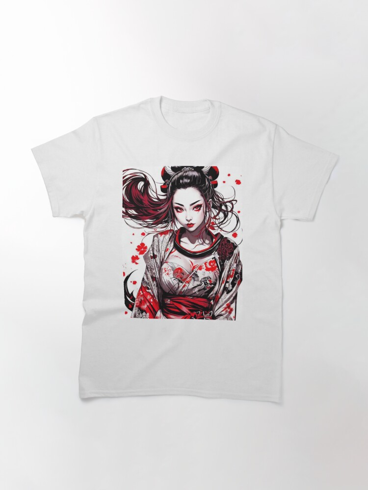 Discover Beautiful Japanese Geisha  Classic T-Shirt