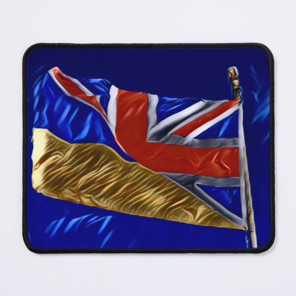 Item preview, UK/UKRAINE Flag In Expressive Blend designed and sold by Fearless-Fox.