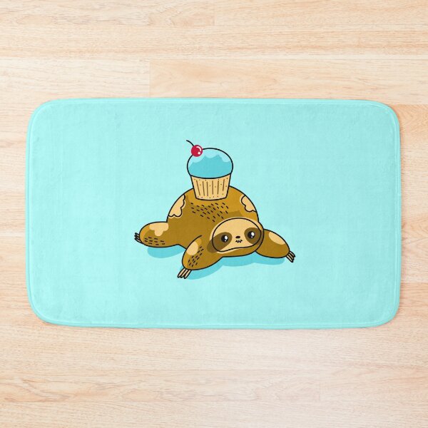Item preview, A cupcake on a sloth designed and sold by cheekyfoxart.