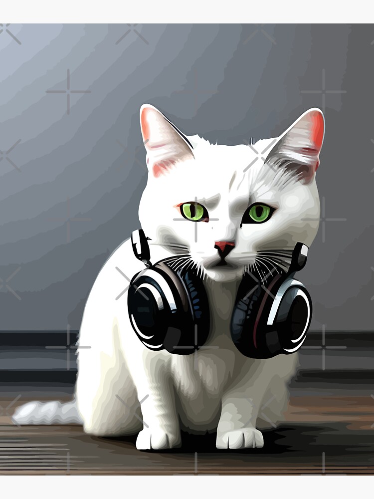 DJ kitty  MEOW hear this!