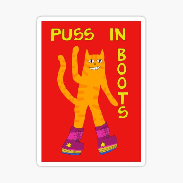Item preview, Puss in boots designed and sold by MiowandMolly.