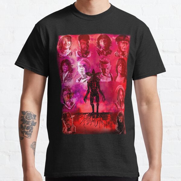 Item preview, Stranger Things Ink Collection Poster designed and sold by Luke Tomlinson Artwork.