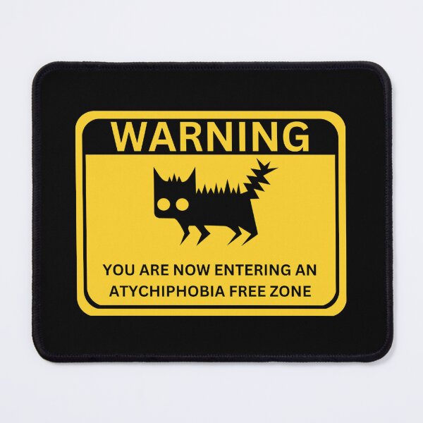 Item preview, ATYCHIphobia entering an atychiphobia free zone designed and sold by Scenic.