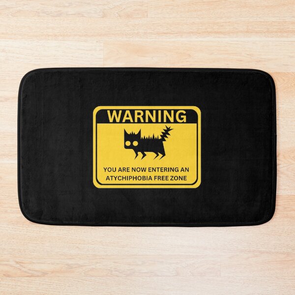 Item preview, ATYCHIphobia entering an atychiphobia free zone designed and sold by Scenic.