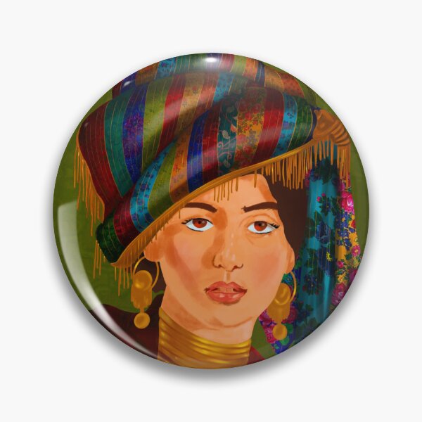 Item preview, Kurdish Girl #2 designed and sold by ElifsArt.