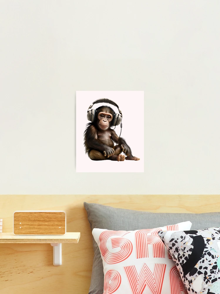 Lámina fotográfica for Sale con la obra «Chico el mono ladrón de Oh! Hola  Mundo» de OhHelloWorld