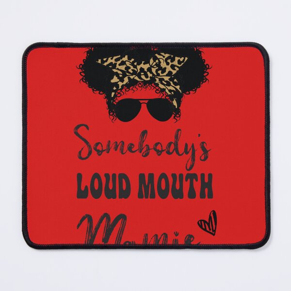 Item preview, Perfect Afro Somebodys Loud Mouth Mamie, Leopard Bandana Sunglasses designed and sold by Run to Creations.