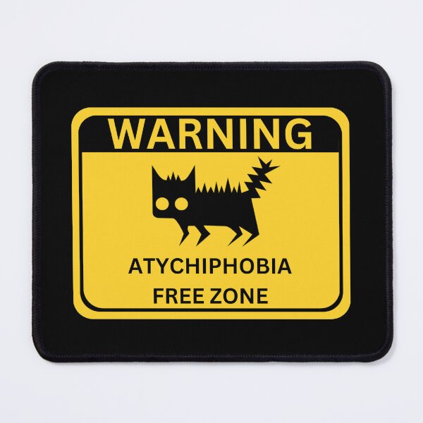Item preview, ATYCHIphobia free zone designed and sold by Scenic.