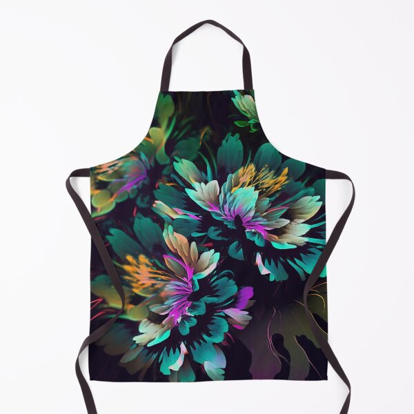 Item preview, Fluorescent Flowers designed and sold by Graphoteka.