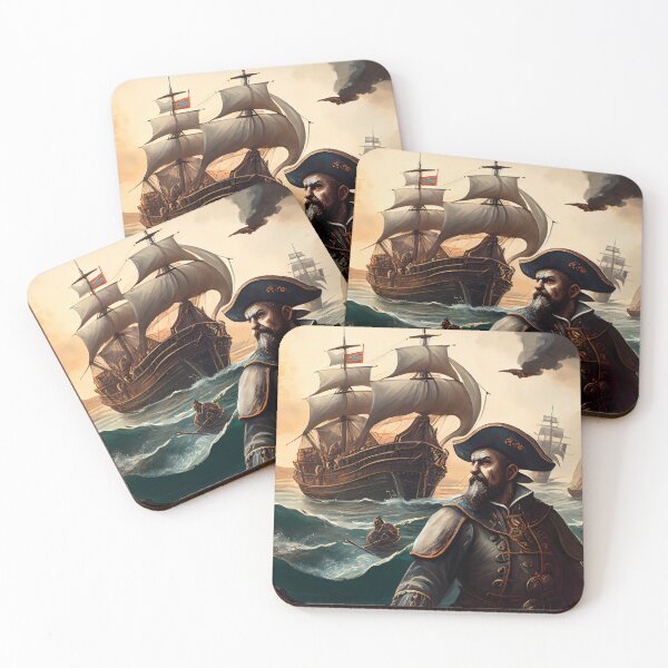 Item preview, Sailor and his Ships : Digital Art Illustration : Old Master Style designed and sold by MTJ-Mushrooms.