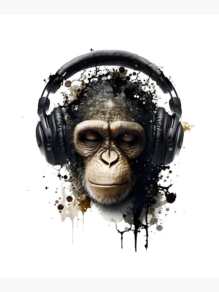 Steam Workshop::Monkey listening to music