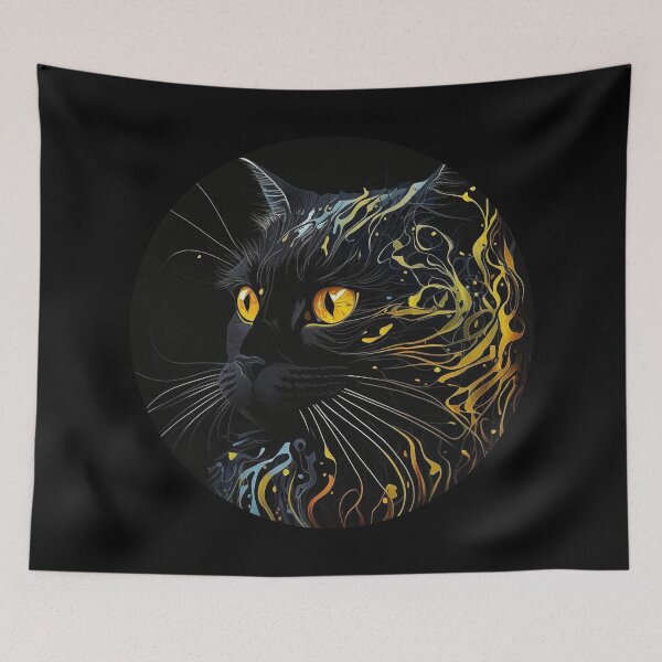 Item preview, Cat Noir #859 | Black Cat designed and sold by Black-Cats.