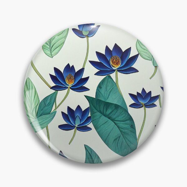 Item preview, Blue Lotuses designed and sold by Graphoteka.