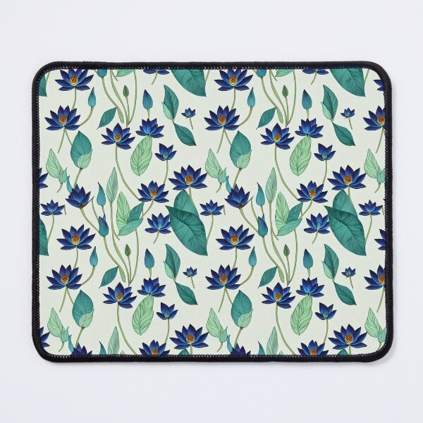 Item preview, Blue Lotuses designed and sold by Graphoteka.