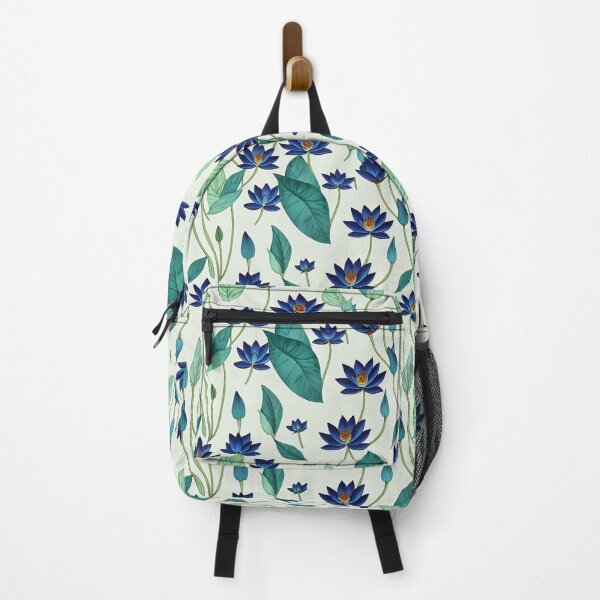 Item preview, Blue Lotuses designed and sold by Graphoteka.