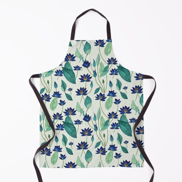 Item preview, Blue Lotuses designed and sold by Graphoteka.