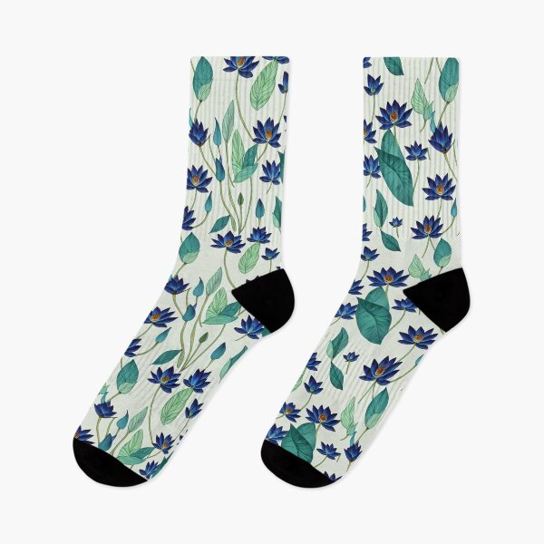 Item preview, Blue Lotuses designed and sold by Graphoteka.