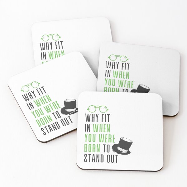 Item preview, Why Fit In When You Were Born To Stand Out designed and sold by IlyasAhidar.