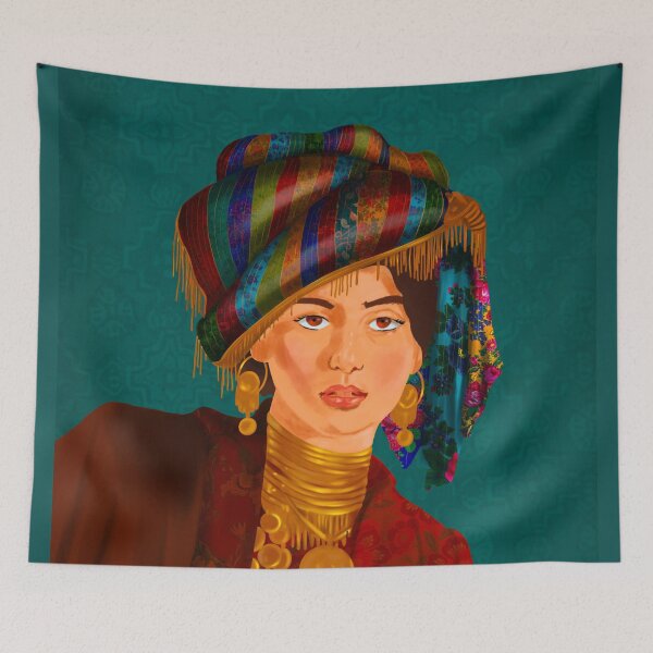Item preview,  Kurdish girls designed and sold by ElifsArt.