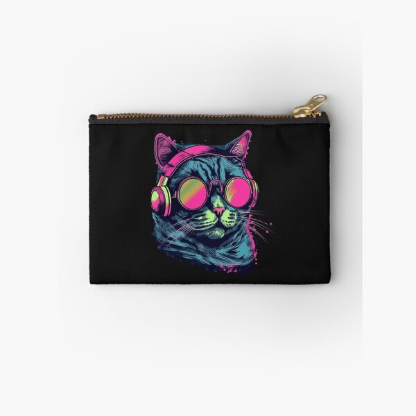 Item preview, Cat Daddy Black Cat Vintage Eighties Style Cat Retro designed and sold by R B Chrystal.