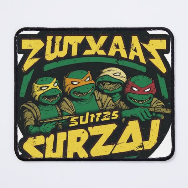 Item preview, Mademark x Teenage Mutant Ninja Turtles - Party Squad! TMNT Vintage 80s Pizza Friends Distressed T-Shirt designed and sold by MODELIDEA.