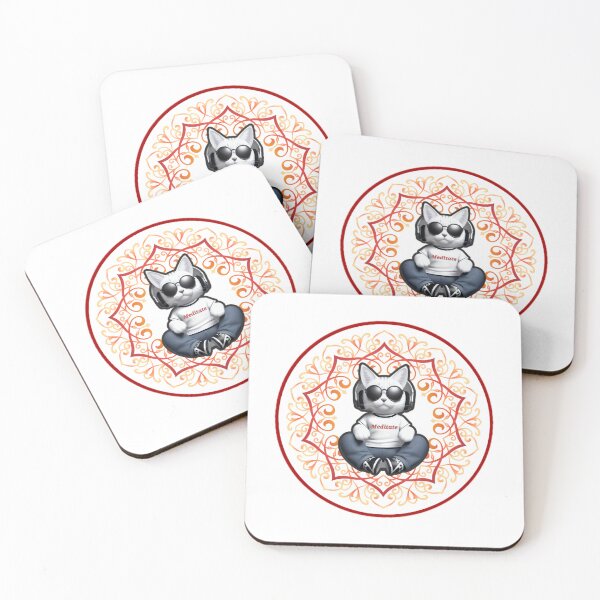 Item preview, Yogi Dj Cat - Meditate 2 designed and sold by tkel1.