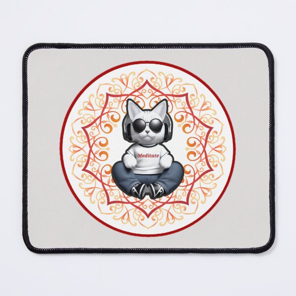 Item preview, Yogi Dj Cat - Meditate 2 designed and sold by tkel1.