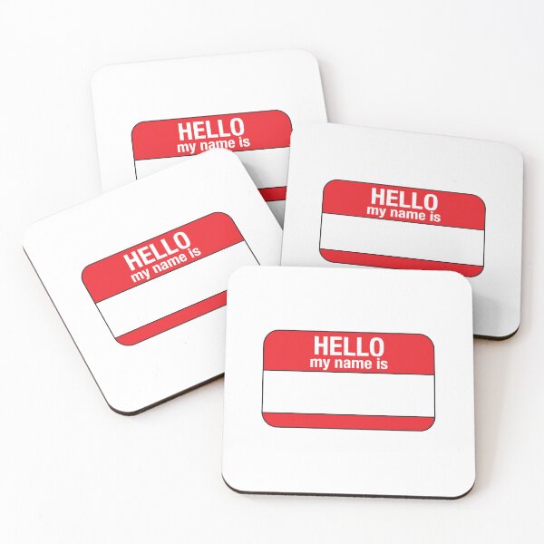 Item preview, Blank Hello my name is LG designed and sold by jazzydevil.