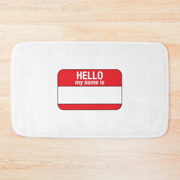 Item preview, Blank Hello my name is LG designed and sold by jazzydevil.