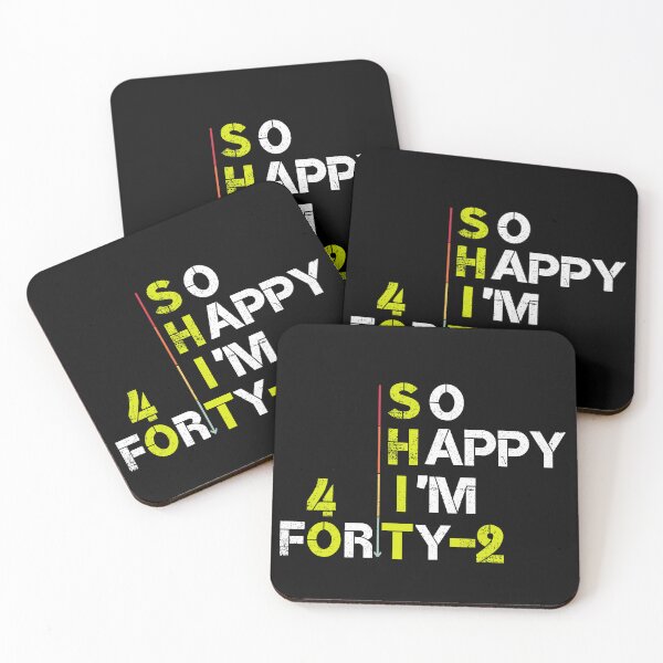 Item preview, So Happy I'm 42 forty two shirt , Funny 42th Birthday Shirt Gift -funny shirt-for her and hem designed and sold by yakoushirtshope.