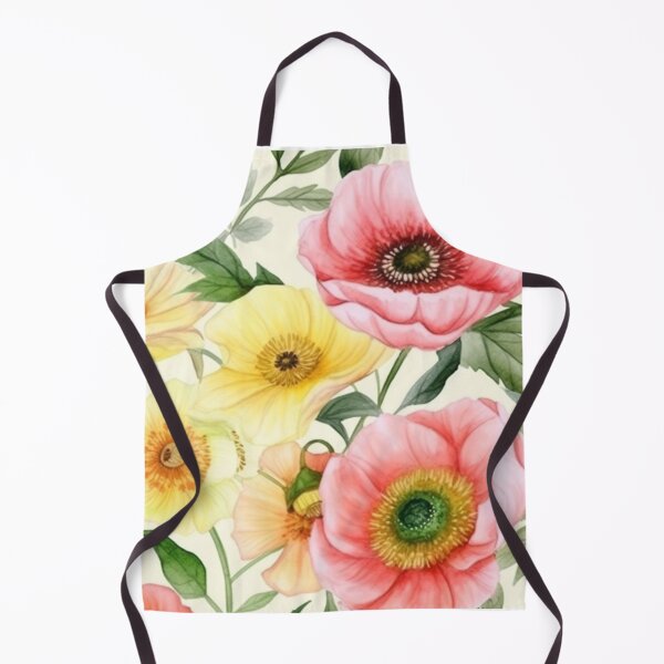 Item preview, Beautiful Hand Painted Flowers Tile Pattern designed and sold by chrstnslts.