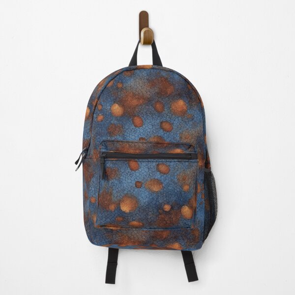 Artikelvorschau, Blue and Orange Grunge Burned Paint Distressed Pattern entworfen und verkauft von Expressive Vision.