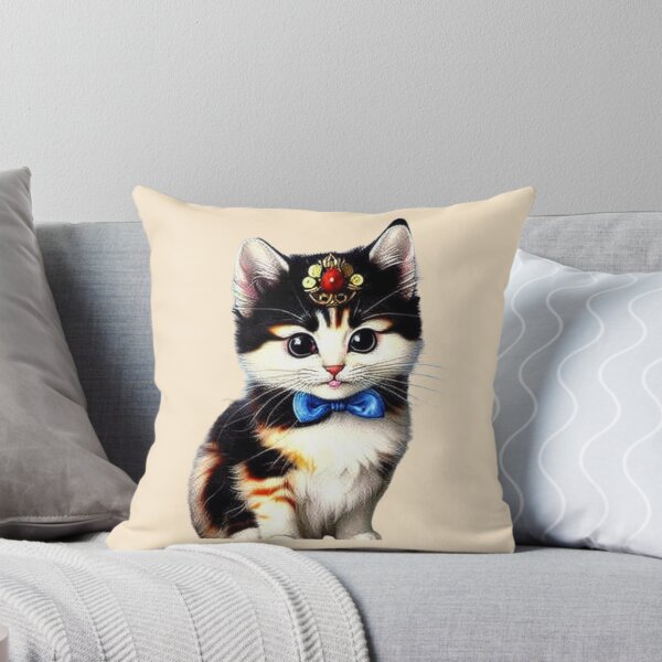 Item preview, ,fluffy cat designed and sold by aipaint.