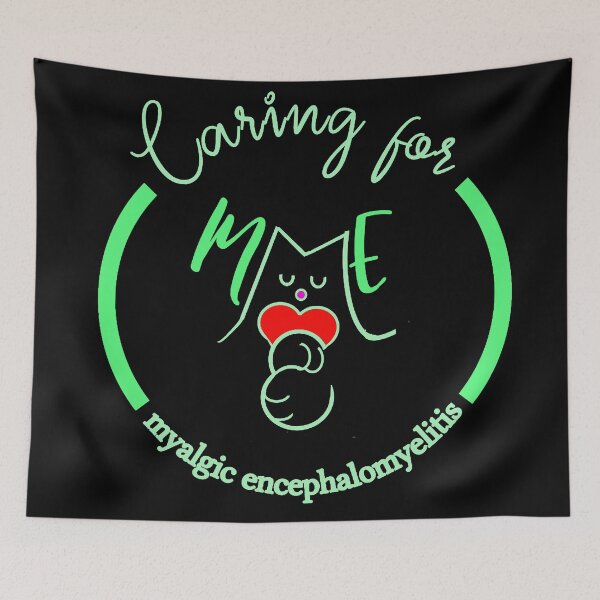 Item preview, ME MYALGIC ENCEPHALOMYELITIS CFS CHRONIC ILLNESS AWARENESS GREEN designed and sold by Marni Scofidio Desi9ns.