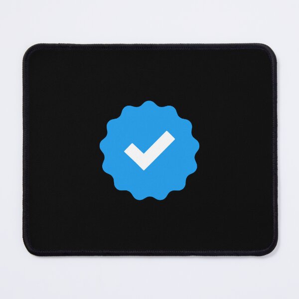 Item preview, blue checkmark - verified check mark - blue ribbon verified mark designed and sold by MillennialMemer.